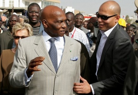 Karim WADE et Abdoulaye Wade