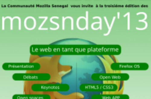 Article : Mozilla Sénégal célèbre le Mozsnday’13: pour un web libre, ouvert et innovant